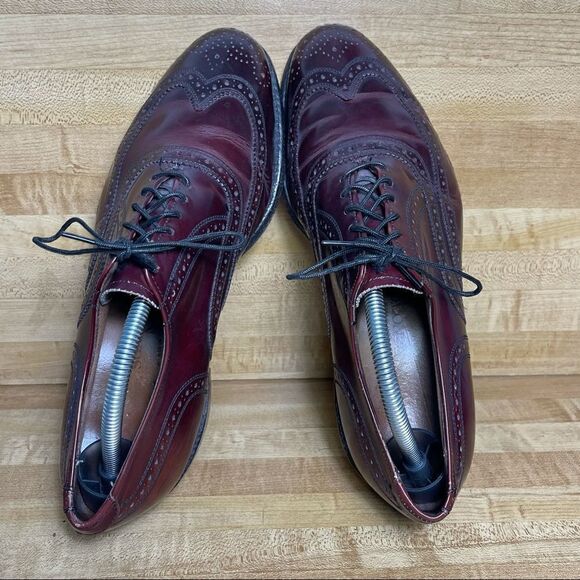 Allen Edmonds Lloyd Wingtip Shoes Oxford Size 8.5E main image 10
